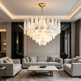 Spanish Alabaster Chandelier View 4 | Leon Alabaster Chandelier | JINSHE | JINSHE
