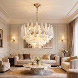 Spanish Alabaster Chandelier View 8 | Leon Alabaster Chandelier | JINSHE | JINSHE