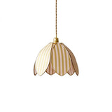 Lienne Curated Iron & Glass Pendant Light – Dia 23cm x H 21cm ∅ 9.1 x H 8.3 finish configuration