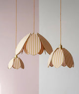 Lienne Curated Iron & Glass Pendant Light – spatial dining room perspective