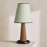 Lignora Curated Iron & Glass Table Lamp – W 18.5cm x H 54cm  W 7.2 x H 21.3 finish configuration