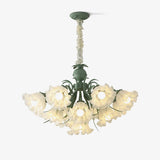 Lily Of The Valley Flower Chandelier – Handcrafted Architectural Luxury Lighting Fixture