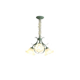 Lily Of The Valley Flower Chandelier – Ambient Illumination in Luxury Interior Setting View 16