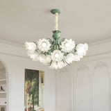 Lily Of The Valley Flower Chandelier – Ambient Illumination in Luxury Interior Setting View 13