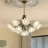 Lily Of The Valley Flower Chandelier – Ambient Illumination in Luxury Interior Setting View 15