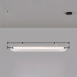 Linear Strip Chandelier – Ambient Illumination in Luxury Interior Setting View 19