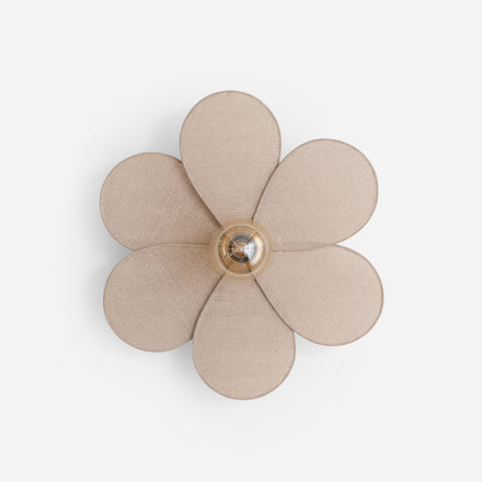 Linen Blossom Wall Sconce