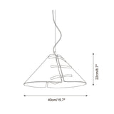 Linette Bow Pendant Light – Ambient Illumination in Luxury Interior Setting View 5