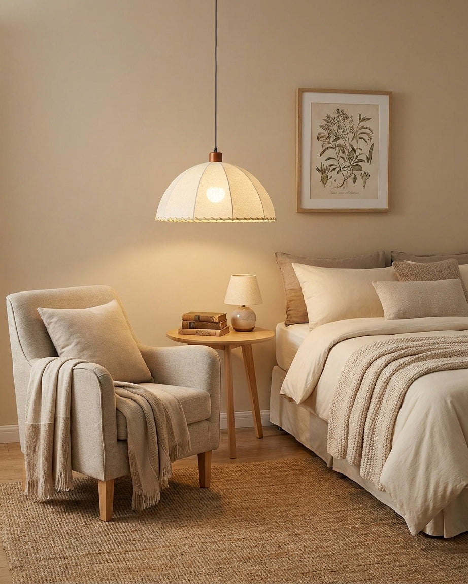Linvoya Pendant Light – Handcrafted Material Texture and Detail View
