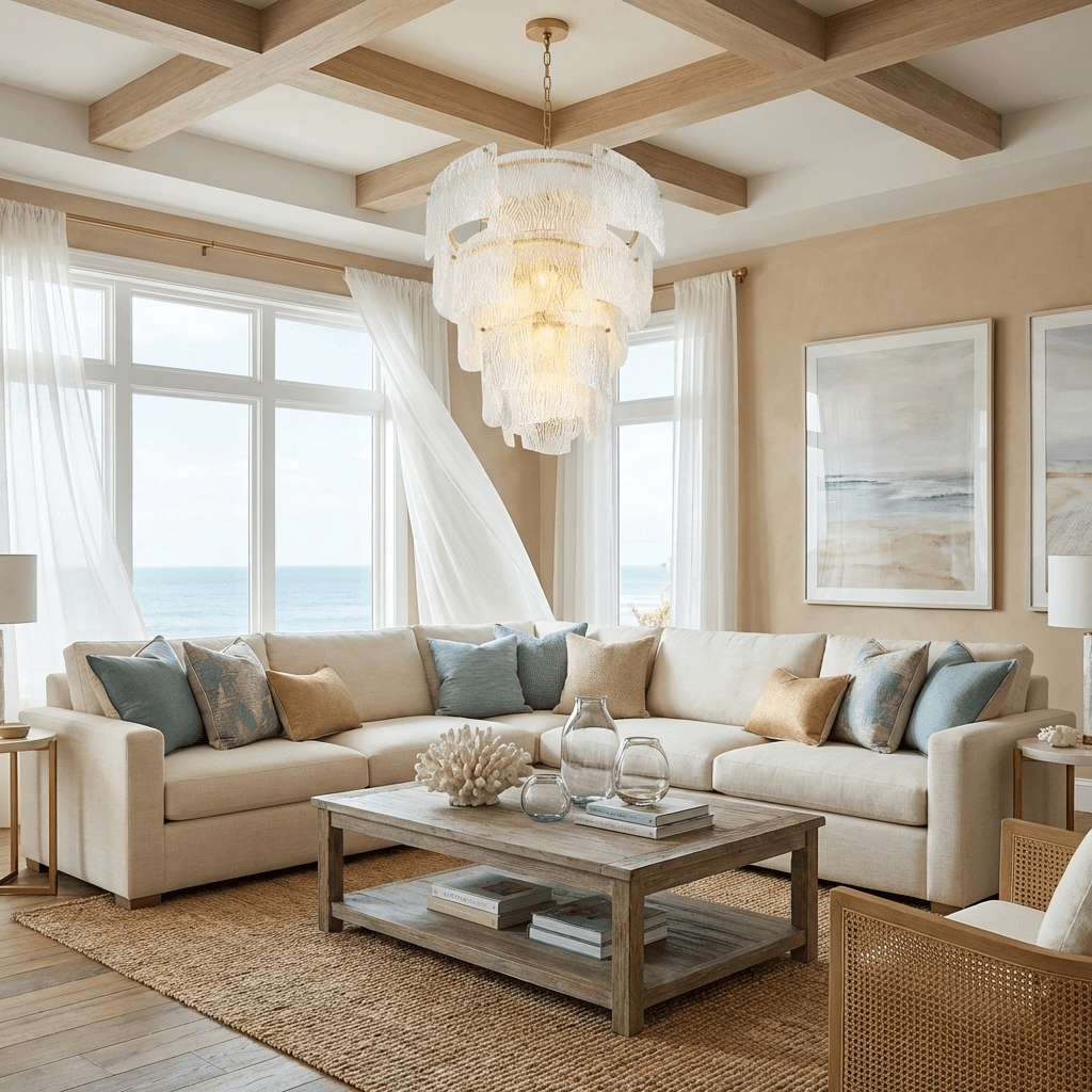 Liora Melted Glass Curated Mouth-Blown Frosted G – illuminated warm ambiance setting