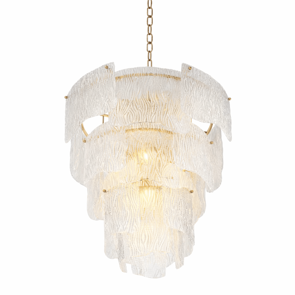Liora Melted Glass Curated Mouth-Blown Frosted G – 4 layers ∅ 32.6 x H 32.6 finish configuration