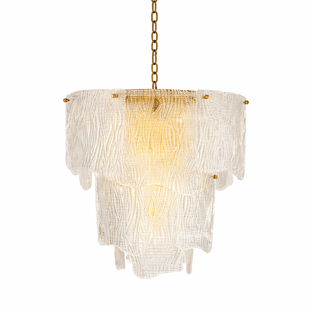 Liora Melted Glass Curated Mouth-Blown Frosted G – 3 layers ∅ 23.6 x H 23.6 finish configuration #1