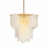 Liora Melted Glass Curated Mouth-Blown Frosted G – 3 layers ∅ 23.6 x H 23.6 finish configuration #1