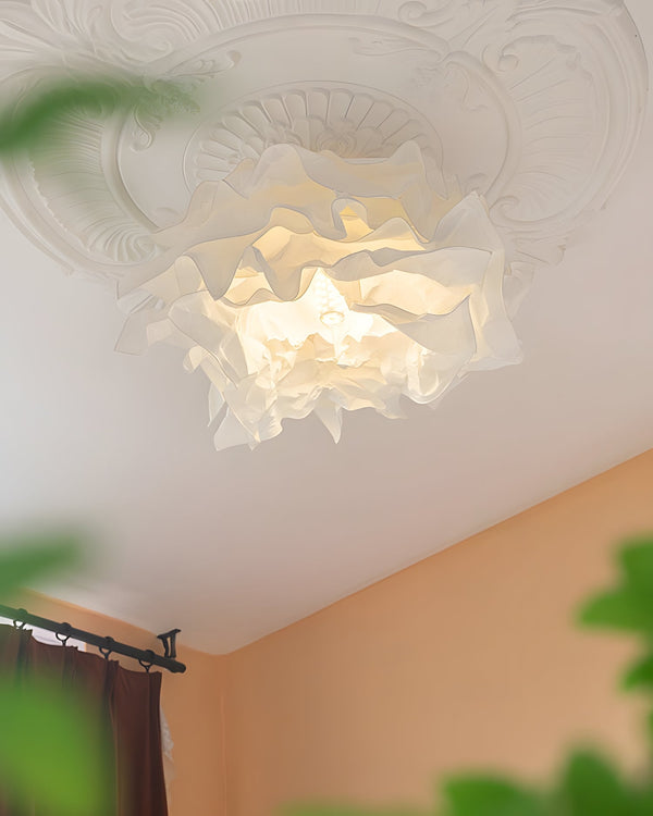 Liorenne Curated Finished Iron Flush Mount Ceili