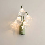 Lirio Bloom Curated Iron & Glass Wall Sconce – W 21cm x H 28.6cm  W 8.2 x H 11.2 finish configuration