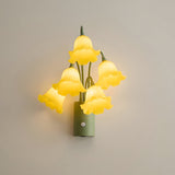 Lirio Bloom Curated Iron & Glass Wall Sconce – W 21cm x H 28.6cm  W 8.2 x H 11.2 finish configuration #1
