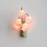 Lirio Bloom Curated Iron & Glass Wall Sconce – W 21cm x H 28.6cm  W 8.2 x H 11.2 finish configuration #1 #2