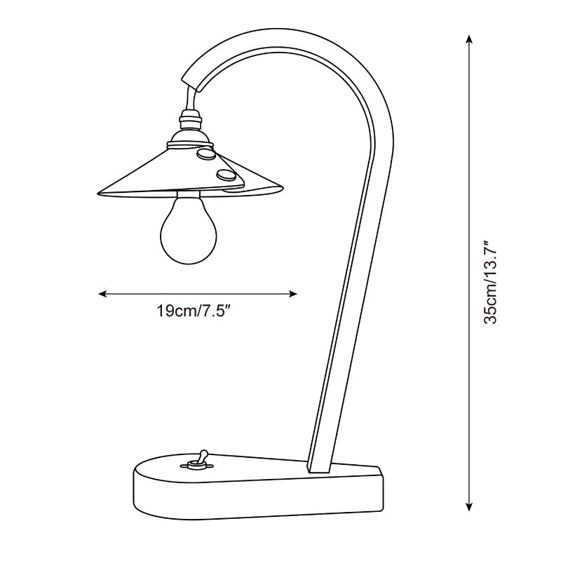 Lodora Curated Solid Brass Table Lamp