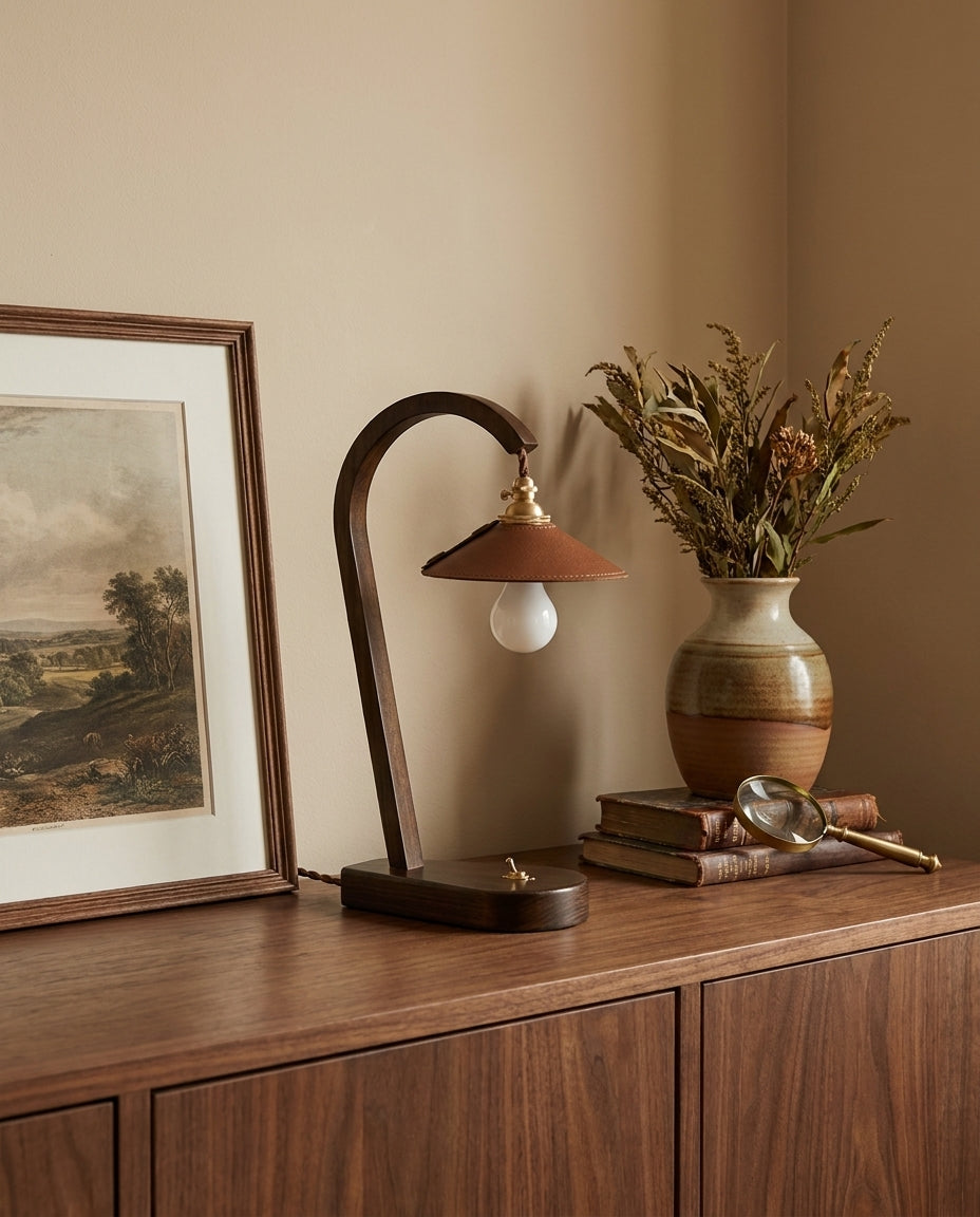 Lodora Curated Solid Brass Table Lamp