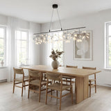 Long Style Firefly Led Chandelier – Ambient Illumination in Luxury Interior Setting View 4