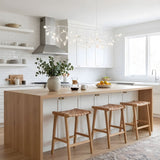 Long Style Firefly Led Chandelier – Ambient Illumination in Luxury Interior Setting View 5