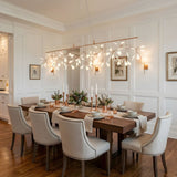 Long Style Firefly Led Chandelier – Ambient Illumination in Luxury Interior Setting View 6