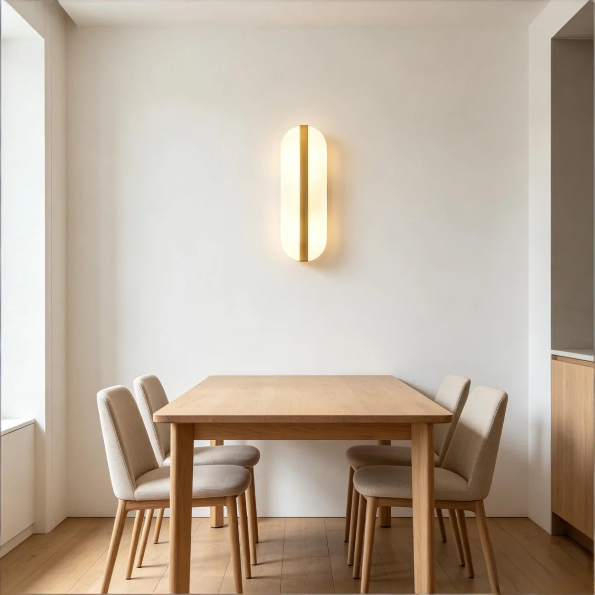 JINSHE Oblong Spanish Grade A Alabaster Wall Lamp Wall Lamp - product image