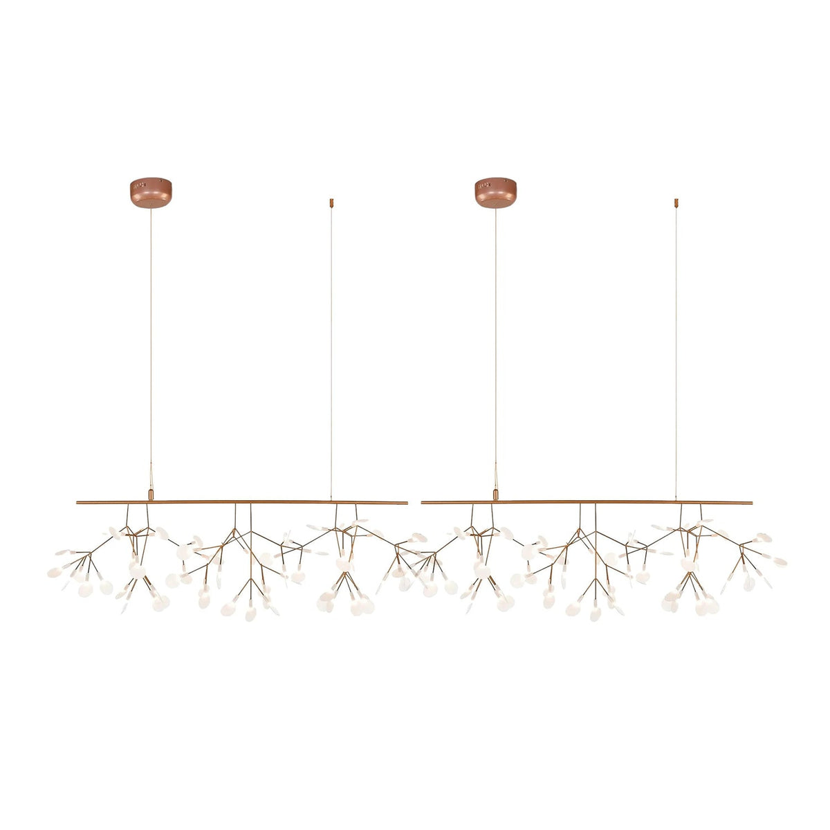 Long Style Firefly Led Chandelier – Ambient Illumination in Luxury Interior Setting View 29