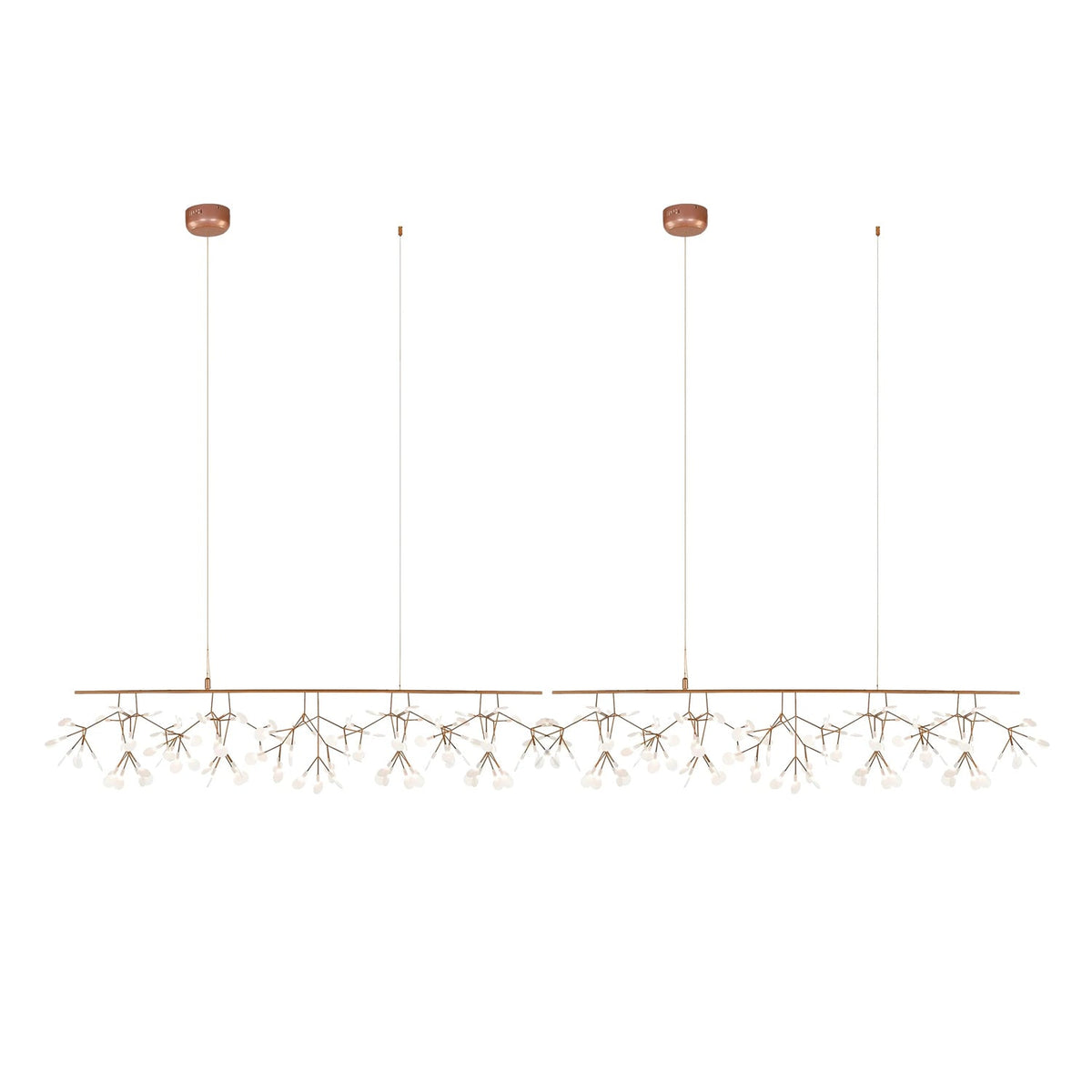 Long Style Firefly Led Chandelier – Ambient Illumination in Luxury Interior Setting View 32