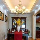 Lotus Bloom Chandelier – Ambient Illumination in Luxury Interior Setting View 4