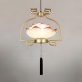 Lotus Bloom Chandelier – Ambient Illumination in Luxury Interior Setting View 10