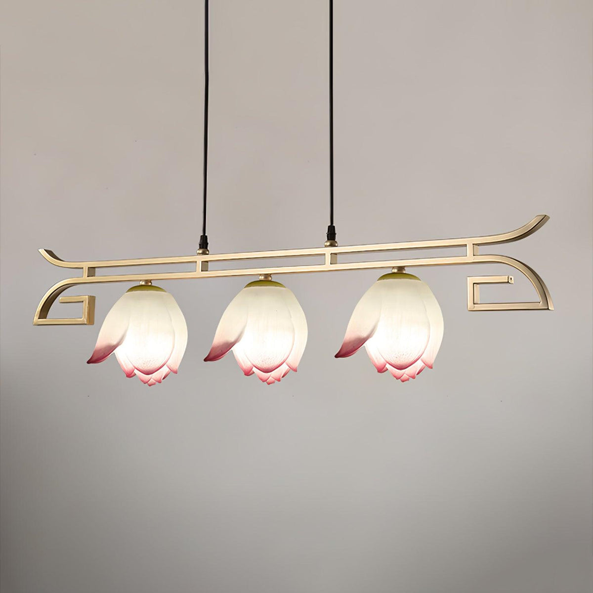 Lotus Bloom Chandelier – Ambient Illumination in Luxury Interior Setting View 17
