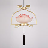 Lotus Bloom Chandelier – Ambient Illumination in Luxury Interior Setting View 14