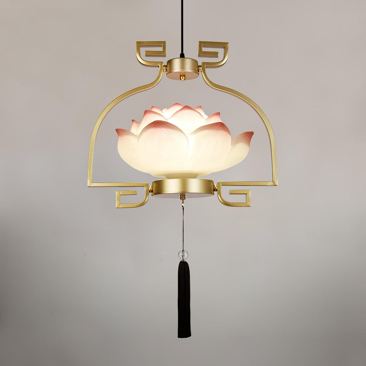 Lotus Bloom Chandelier – Ambient Illumination in Luxury Interior Setting View 16