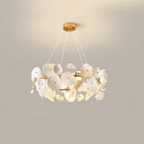 Lotus Petal Chandelier – Ambient Illumination in Luxury Interior Setting View 17