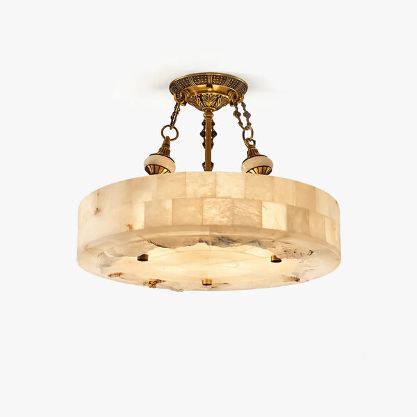 Lucas Alabaster Ceiling Light
