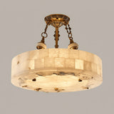 Ceiling Light View 11 | French Minimalist Marble & Antique Brass Flush Mount Ceiling Light | Luxury Designer Ceiling Lamp | JINSHE Lucas | JINSHE
