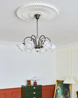 Luce Black Chandelier – Ambient Illumination in Luxury Interior Setting View 14