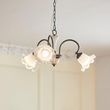 Luce Black Chandelier – Ambient Illumination in Luxury Interior Setting View 9