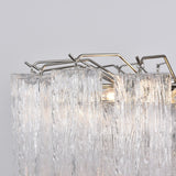 Lucente Glass Curated Mouth-Blown Frosted Glass – spatial dining room perspective