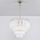 Lucente Glass Curated Mouth-Blown Frosted Glass warm illuminated room view