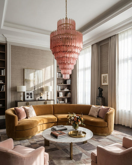 Modern Lucerine Chandelier