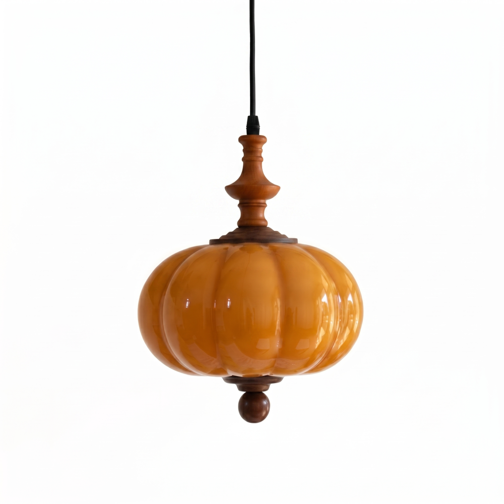 Lucerna Curated Mouth-Blown Frosted Glass Pendan – Dia 27cm x H 37cm  ∅ 10.6 x H 14.5 finish configuration
