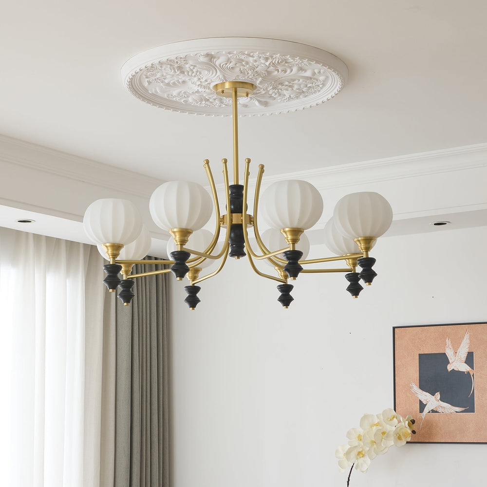 Lucerna Royale Curated Mouth-Blown Frosted Glass