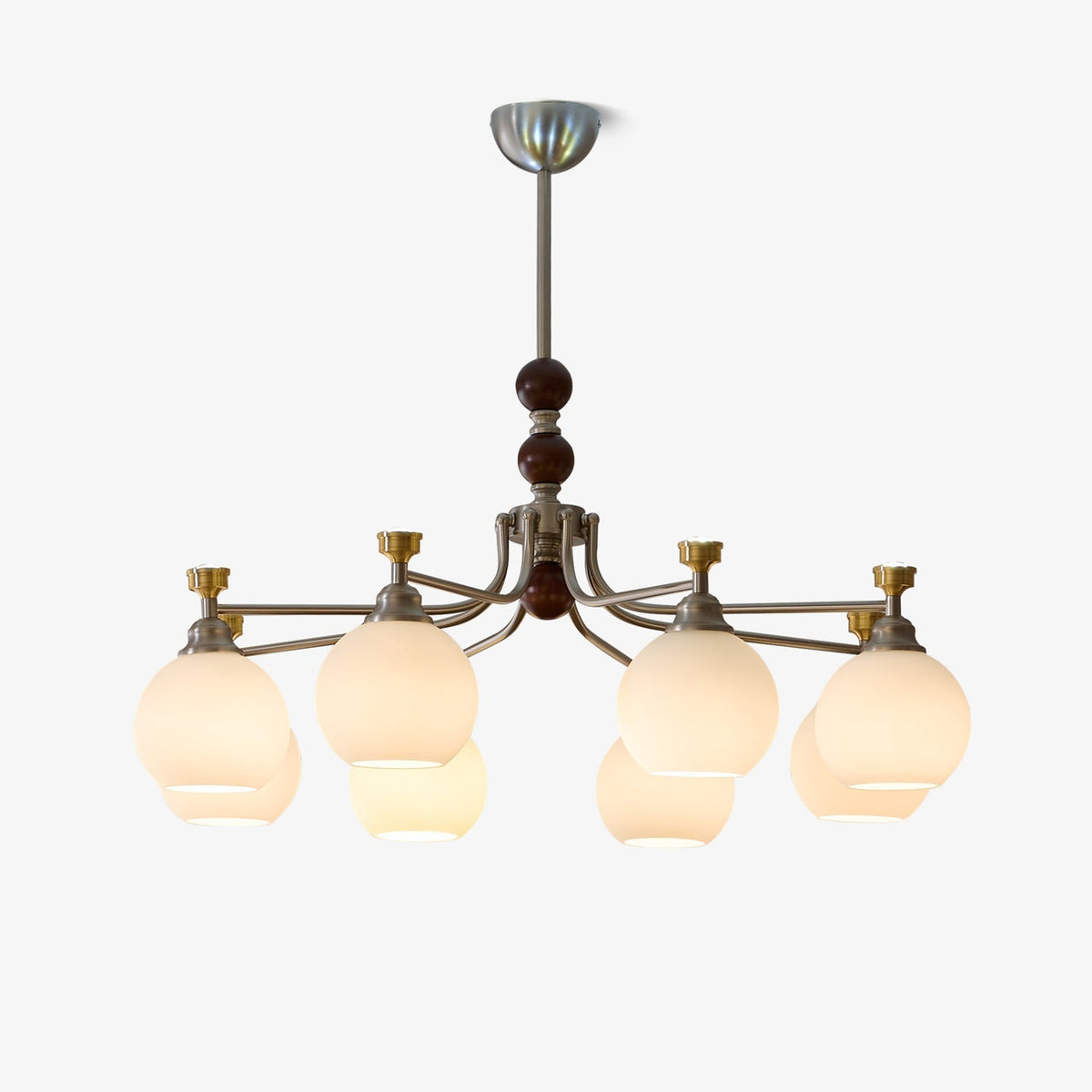 Lucienne Orb Chandelier – Handcrafted Architectural Luxury Lighting Fixture