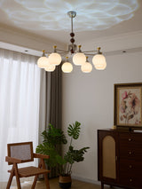 Lucienne Orb Chandelier – Ambient Illumination in Luxury Interior Setting View 15