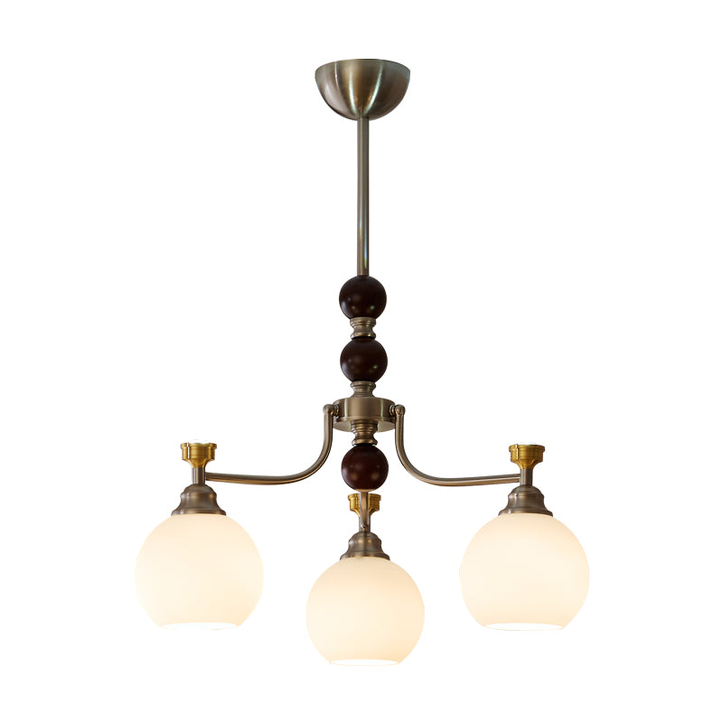 Lucienne Orb Chandelier – Ambient Illumination in Luxury Interior Setting View 16