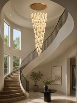 Luma Flora Stairs Chandelier – Ambient Illumination in Luxury Interior Setting View 4