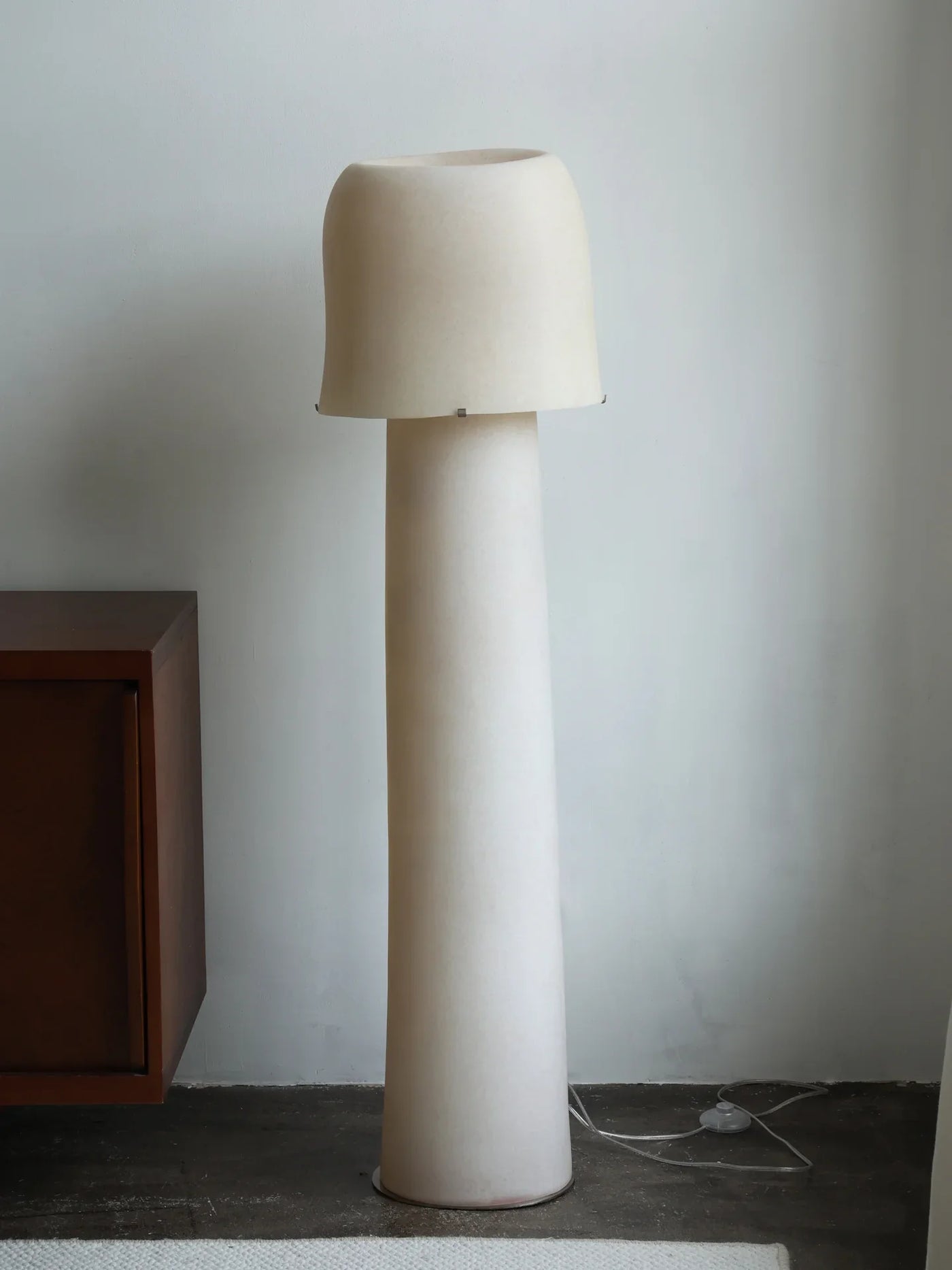 Hand-cast Resin Floor Lamp View 9 | Luma Artisanal Resin Floor Lamp | The Sculptural Art Collection | JINSHE | JINSHE