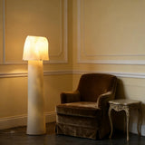 Hand-cast Resin Floor Lamp View 3 | Luma Artisanal Resin Floor Lamp | The Sculptural Art Collection | JINSHE | JINSHE